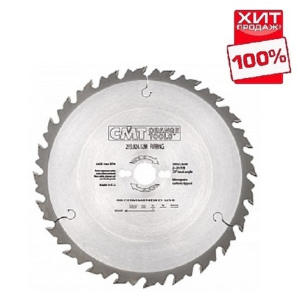 ХИТ! Диск пильный 250 x 30 x 2,8 / 1,8 20гр 10гр ATB Z=24 CMT 290.250.24M