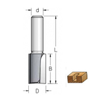 Фреза пазовая D 12 B 32 Z 2 хвостовик 12 WPW P251202