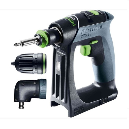 Аккумуляторная дрель - шуруповерт CXS 18-Basic-Set в систейнере Festool 577333