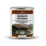 Новинка! Масло датское Borma Decking Oil 1 л для террас цвет 1012 серый, для наружных работ 4971IL-DS1012
