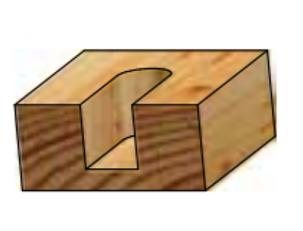 Фреза пазовая 25 x 32 x 73 x 12 WPW P252502