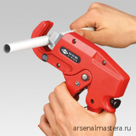 Труборез - ножницы 185 мм для тонкостенных пластиковых труб, 6 -35 мм, 94 10 185 KNIPEX KN-9410185