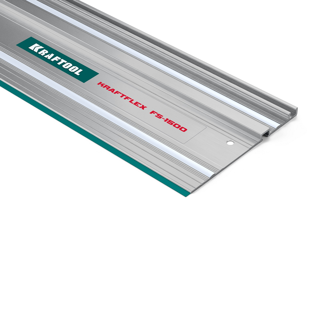 Новинка! Направляющая шина 1500 х 185 мм KRAFTOOL KRAFTFLEX FS-1500 для погружных пил, лобзиков 32432-1.5