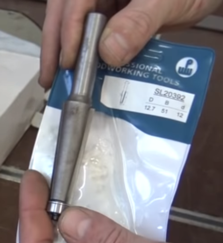 ХИТ! Фреза обгонная для снятия фасок B54 D12.7 Угол 3 S12  WPW SL20392