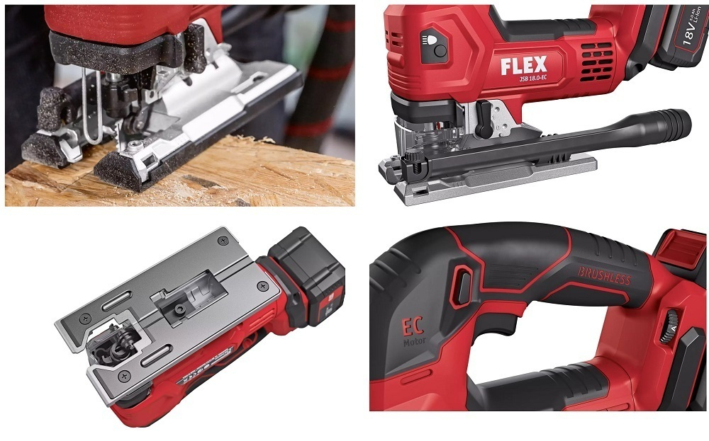 Новинка! Аккумуляторный лобзик 18 В JSB 18.0-EC C FLEX 489794
