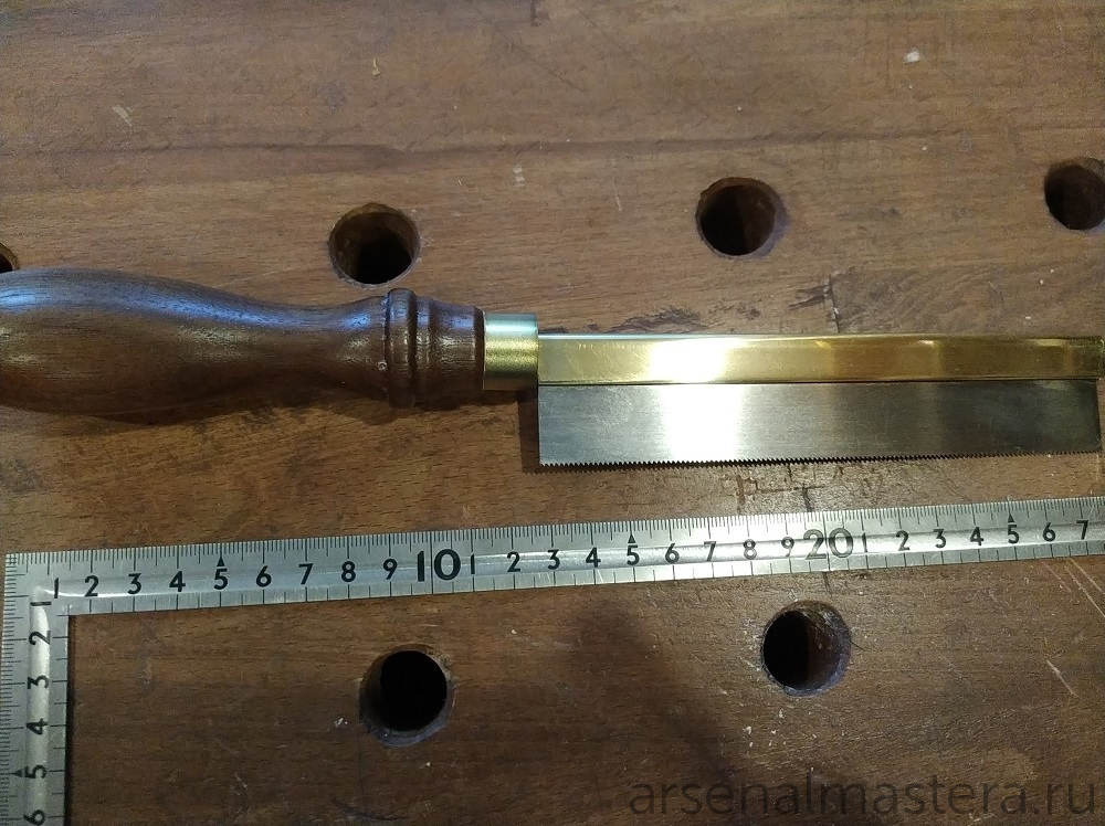 Пила столярная обушковая Pax Jewellers Saw 152 мм (6 дюйм) 25 tpi толщина 0.25 мм Thomas Flinn PAX JEWELLERS SAW М00005133