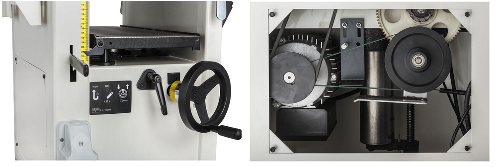 Новинка! Фуговально - рейсмусовый станок JET JPT-260HH 2,1 кВт, 380 В, с валом Helical, комбинированный JR022