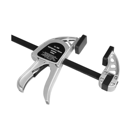 ХИТ! Струбцина быстрозажимная усиленная 85 x 600 / 815 мм Bar Clamp усиленный алюминиевый корпус Woodwork LL-24A