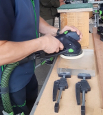 ХИТ! Эксцентриковая шлифовальная машинка с редуктором FESTOOL ROTEX RO 150 FEQ-Plus для грубого, тонкого шлифования и полирования в систейнере Systainer SYS3 M 237 576017