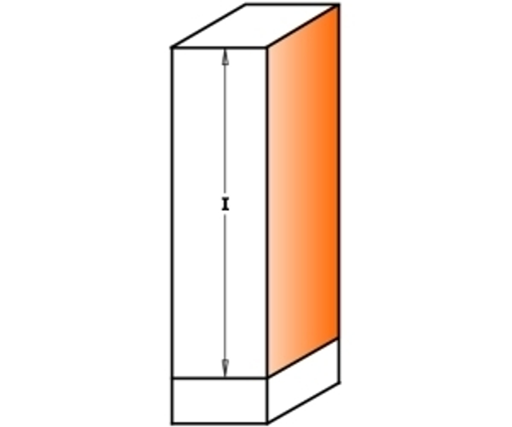 Фреза спиральная монолитная 12,7 x 50,8 x 114 Z2 S12 RH CMT 191.127.11B