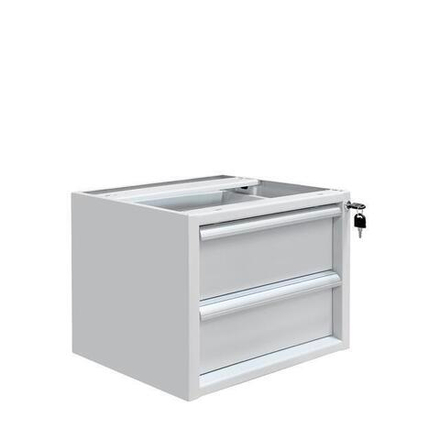 Тумба металлическая подвесная ТПМ 490 х 580 х 354 Gresson ТПМ-2Б