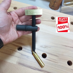 ХИТ! Упор верстачный Wonder Pup с поджимом 120 мм штырь D19 х 70 мм 05g10.02 Veritas М00003505