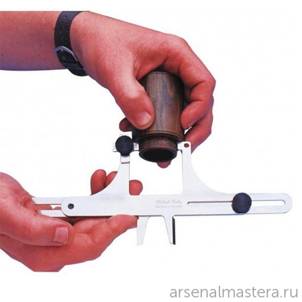 Шаблон измерительный раздвижной для винтовой резьбы Robert Sorby Tread and Sizing Gauge 0-75 мм H973000 М00011699