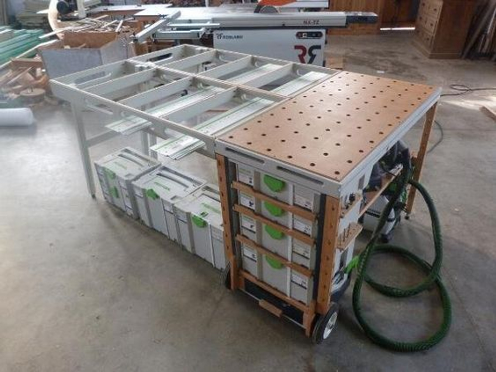 Многофункциональный стол для мастерской - идея стола Festool MFT 3