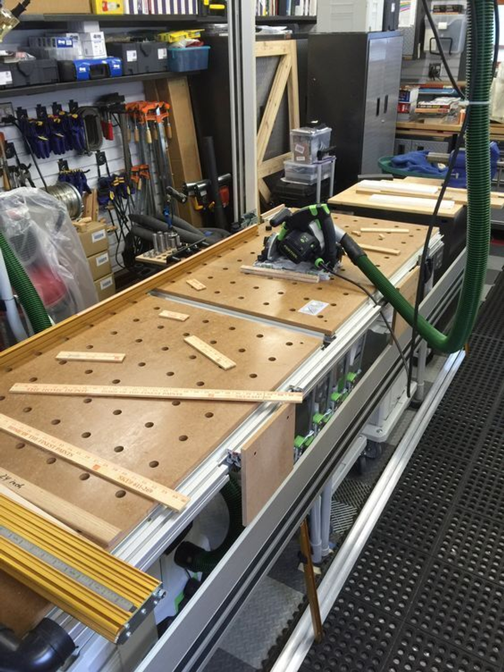 Многофункциональный стол для мастерской - идея стола Festool MFT 3