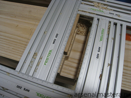 Фрезерный шаблон, комплект FESTOOL MFS 400 492610