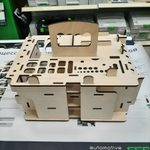 Вкладыш органайзер деревянный (подходит для систейнера Festool  SYS3 M 337) ArMa-18