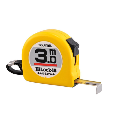 Новинка! Рулетка японская TAJIMA HI LOCK 3 м / 16 мм H6P30MY( L16-30E)