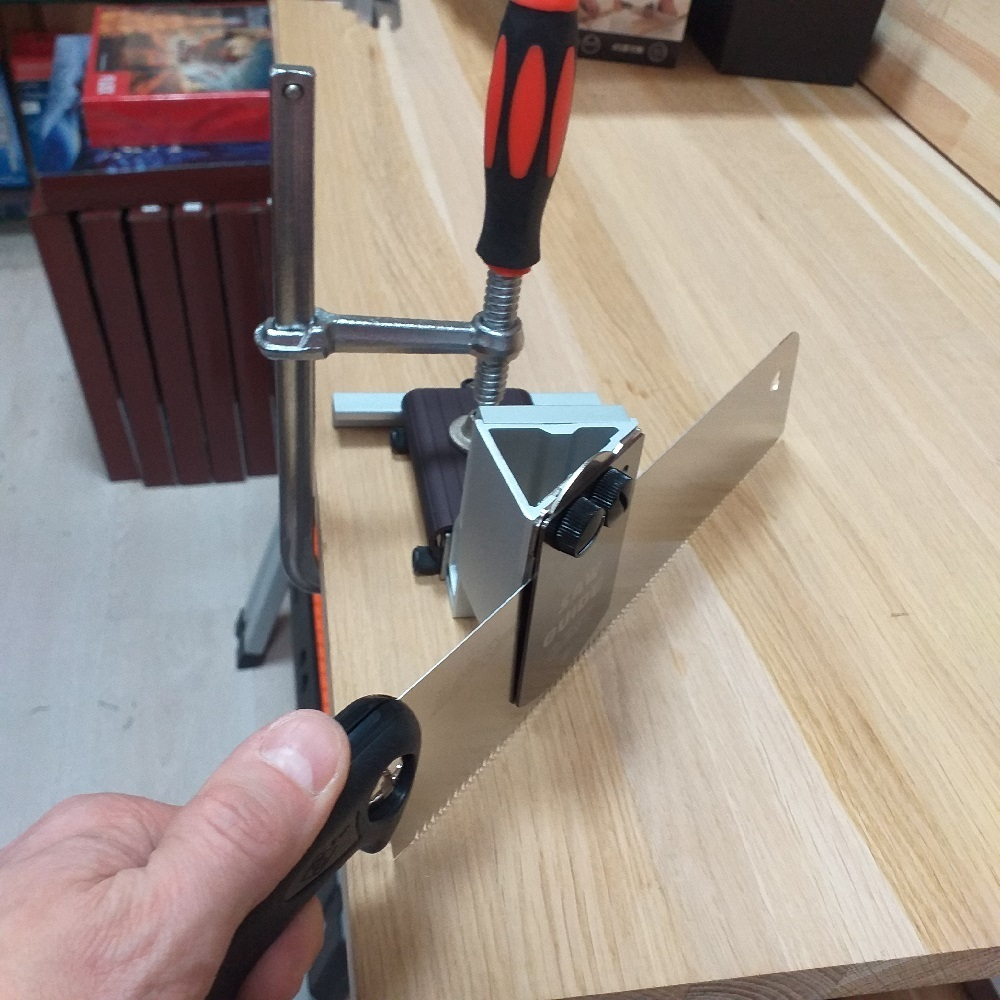 ХИТ! Набор стусло, пила Kataba Mini и полотно 265 мм Saw Guide Best ZetSaw 30107