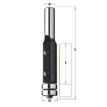 ВЕСНА СКИДКИ! Фреза обгонная нижний подшипник сменные ножи HM S12 D 19 x 50 Z2 RH CMT 657.991.11