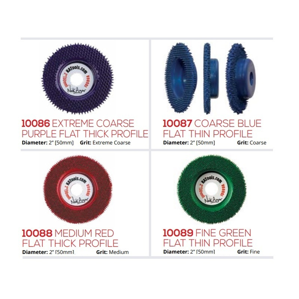 Диск универсальный Merlin 2 3-Surface D 50 мм посадка 10 мм фиолетовый Extreme Coarse 10086 М00014811