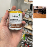 ХИТ! Цветное масло OSMO 3143 Коньяк 0,125 л Dekorwachs Transparent Tone для внутренних работ Osmo-3143-0,125 10100270