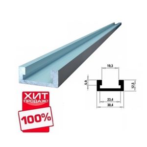 ПРОФИЛЬ - ШИНЫ T-TRACK С Т-ПАЗОМ 19 ММ