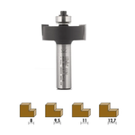 Новинка! Фреза со сменными подшипниками четверть Klein 12,7-11,1-9,5-8 мм D 35 x 12,7 L 61,3 подшипник E150.850.R