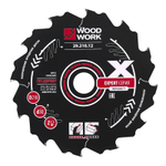 Новинка! Диск пильный Эксперт 210 x 2,4 / 1,6 x 30  Z 12   A 20 с PTFE покрытием, для поперечного пиления древесных материалов Woodwork 29.210.12