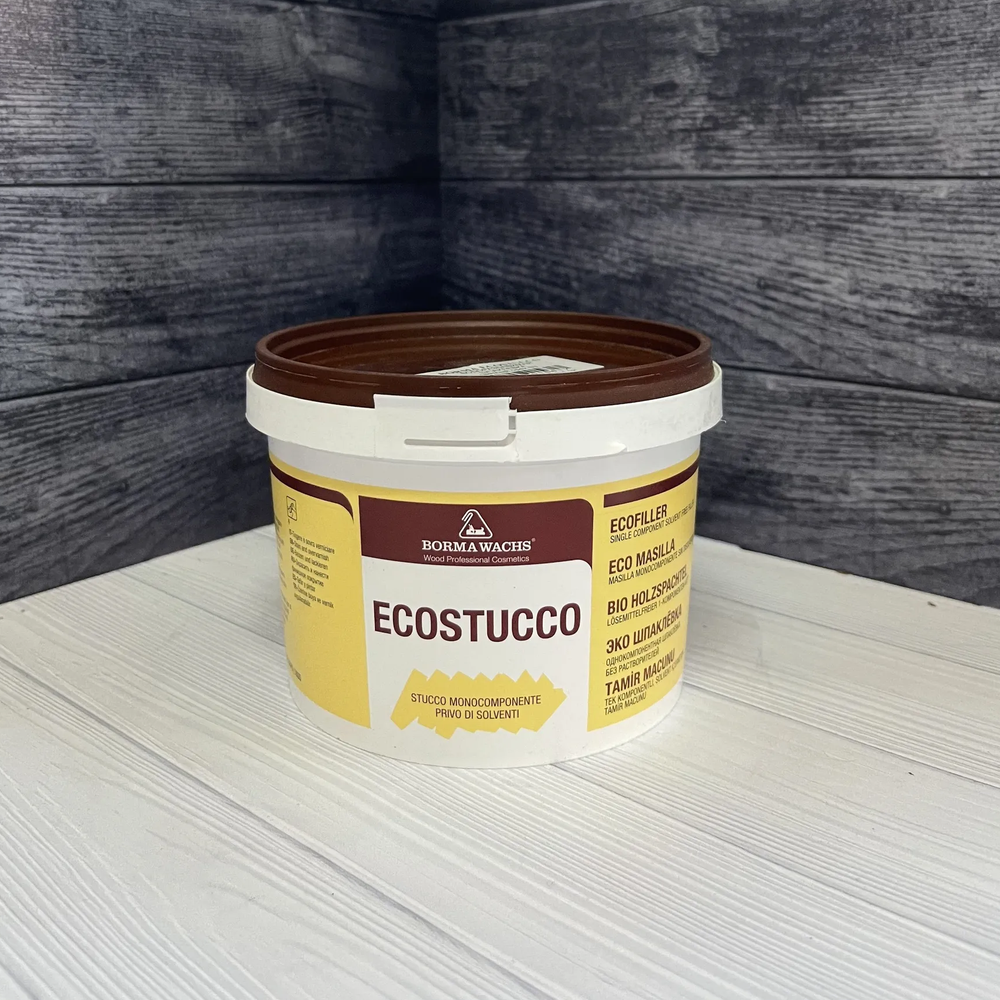 Новинка! Шпаклевка водная Borma Ecostucco 1 кг цвет 30 вишня для внутренних работ 1550CI