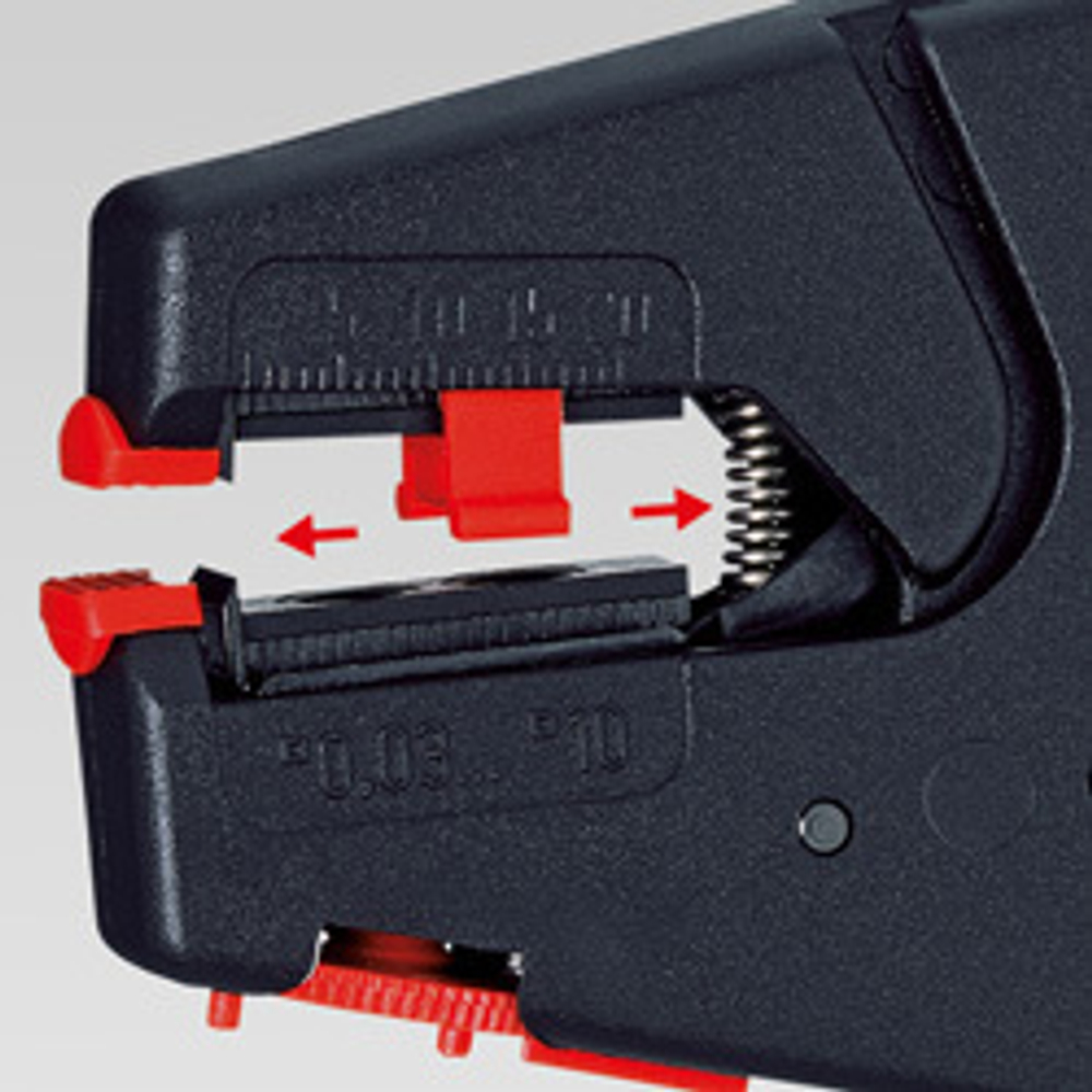 ХИТ! 1 пара запасных ножей для стрипера KN-1240200 KNIPEX KN-124901