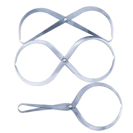 Набор из 3 шт Кронциркули двусторонние 200 мм GOLDRATIO М00023182