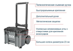 Новинка! Большой кейс - тележка со съемным контейнером для аксессуаров STACK PACK TK-L SP RB FLEX 531464
