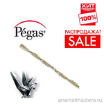 РАСПРОДАЖА ХИТ! Пилки лобзиковые 12 шт спиральные по дереву N5 D 1.08х130 мм 35tpi Pegas 90.506 М00009354