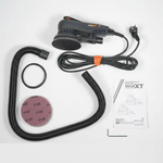 Новинка! Электрическая эксцентриковая бесщеточная шлифмашинка ручная 220V / 50Hz 350W, Диск 150 мм Ход 5 мм, магнитный тормоз MAXXT MOS350C-150-5.0