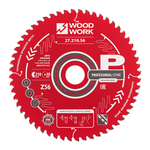 Новинка! Пильный диск Woodwork Профессионал 210 x 1,8 / 1,2 x 30 Z 56 A -5 10° ATB 8° для поперечного пиления 27.210.56