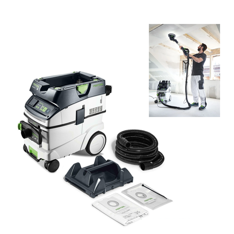 Новинка! Аппарат пылеудаляющий FESTOOL Cleantec CTL 36 EI AC-Planex, 36 л 350 –1200 Вт, автоматическая очистка фильтра, влажная и сухая уборка 578154