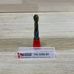 Новинка! Фреза спиральная монолитная Woodwork Z=2 Up Cut с радиусным торцом S=8 R=4,0 I=32 L=60 Z=2 Up Cut + DLC 199.3260.8D