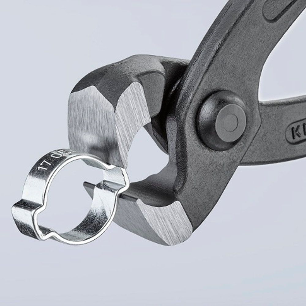 Клещи для хомутов 220 мм с одним / двумя ушками (в т.ч. Oetiker) 10 98 I220 SB KNIPEX KN-1098I220SB