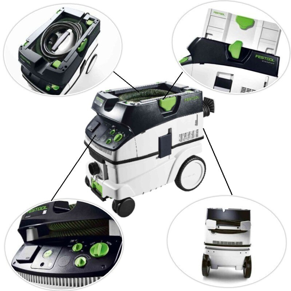ХИТ! Аппарат пылеудаляющий Festool CLEANTEC CTM 26 E 574981