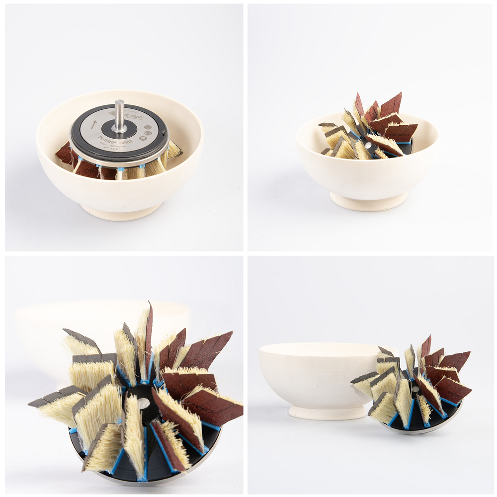 Новинка! Набор для шлифовки DE-TERO TK90R для больших чаш 323754