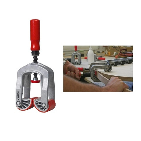 Зажим торцевой для сборки мебели Piher Kantenfix 80 мм 57101 / Zim ZK01 М00000804