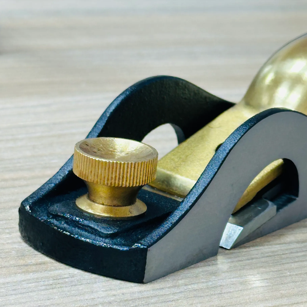 Новинка! Рубанок металлический торцовочный N507 GARVIN Carriage Rabbet Block Plane с открытыми бортами, длина 158 мм, лезвие 45 мм SBP-0196