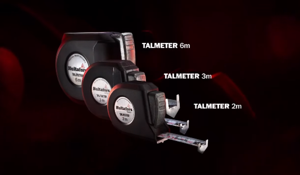 ХИТ! Рулетка многофункциональная Hultafors Talmeter 6 м 25 мм 708039 Dictum М00006675