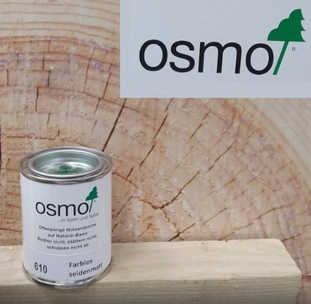 РАСПРОДАЖА! Масло для бетона, стяжек, искусственного и природного камня, неглазурованной плитки Osmo 610 бесцветное шелковисто - матовое 0,125 л Beton-Ol для внутренних работ Osmo-610-0,125 11500118