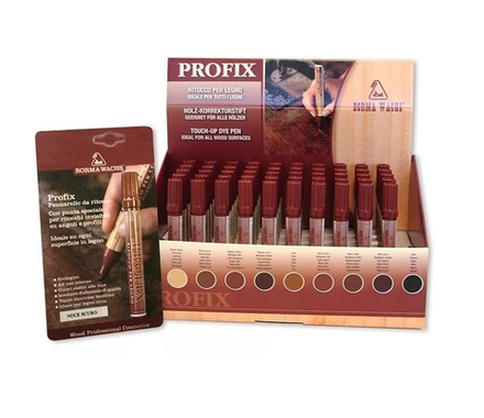 Новинка! Ретуширующий карандаш PROFIX с морилкой для реставрации цвет 16 груша Borma EN0800CP