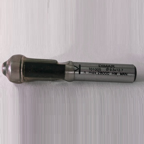 Фреза обгонная нижний подшипник Z 2 D 9,5 B 12,7 L 56 Хвостовик 8 серия WP WoodPecker DIMAR T01005