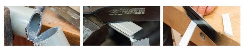 УСПЕЙТЕ КУПИТЬ ХИТ! Пила японская обушковая Dozuki Handy150 Fine Craft Saw 150 мм 28 TPI толщина 0,3 мм для алюминия, пластика и древесины ZetSaw 07041 М00022608
