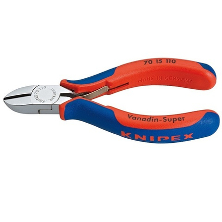 Бокорезы 110 мм, пружина, фосфатированные, 2-комп ручки KNIPEX KN-7015110