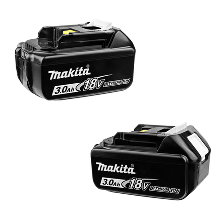 Набор питания Makita SF: Аккумулятор BL1830B Li-Ion, 18 В, 3 Ач, Зарядное устройство для зарядки Li-Ion блоков с номинальным напряжением 14.4 В и 18 В DC18SD 191A23-6